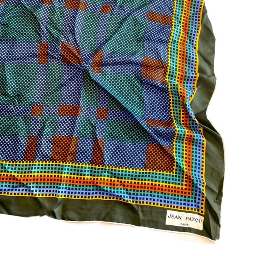 Rare Vintage Jean Patou Paris Scarf